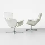 Pierre Paulin, Tulip lounge chairs, pair