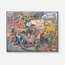 Jim Lutes, International Harvester, 1991, oil on linen