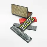 boxes, collection of five by Piero Fornasetti, c. 1950, enameled aluminum, walnut, lacquered walnut, sold Sep 2012