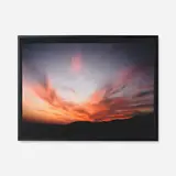 Sunset over desert, Luxor, Egypt by Nan Goldin, 2003, cibachrome print, sold Sep 2012