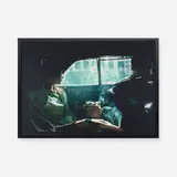 Smoky car, New Hampshire by Nan Goldin, 1979, cibachrome print, sold Sep 2012