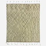 Moroccan, carpet, c. 1970, hand-knotted wool