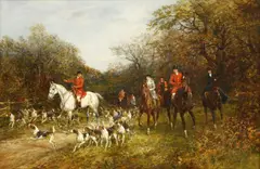 Heywood Hardy, Untitled, oil on canvas 49 x 75cm