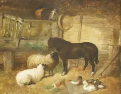 John Frederick Pasmore, Untitled, oil on canvas 43 x 53cm