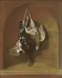 English School, Untitled, English School (19th century) HANGING GAME Watercolour and bodycolour 60 x 51cm