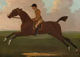 James Seymour, Untitled, After James Seymour (1702-1752) FLYING CHILDERS GALLOPING Oil on canvas 40.6 x 57.7cm