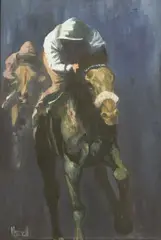 Peter Howell, Untitled, oil on canvas 91.5 x 61cm .