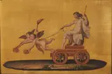 C. L. Romoli, Two Paintings: Amore Cruele and Unione di Amore, oil and gold pigment on cradled panel