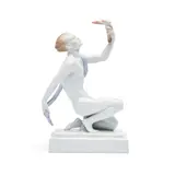 Porcelain Figure with Olympic Flame by Herend, sold Apr 2023