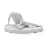 Bing & Grøndahl, White Bisque Figure of a Dying Gaul, 1880
