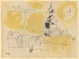 Lyonel Feininger, Study: Yellow and Black