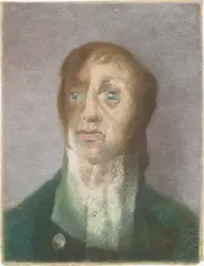 Richard Oelze, Der Jacobiner, 1951, Pastell auf Hahnemühle-Ingres-Bütten