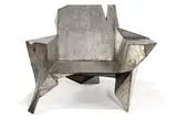 Bruce Gray, Pair of lounge chairs, 1993, Steel