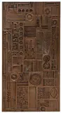 David Gillespie & Billy Joe McCarroll, Panels (2), c. 1970, Bronze