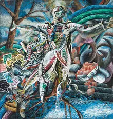 Gerardo Burmester, D. Sebasti, 1984, Oil on canvas