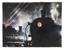 Lawrence Gipe, Untitled, c. 1990s, Oil on paper