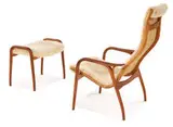 Yngve Ekstrom, Lamino lounge chair, c. 1960, Swedese