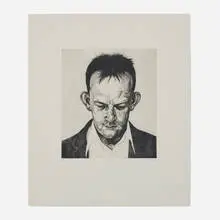 Stephen Conroy, T.T. III, 2003, etching
