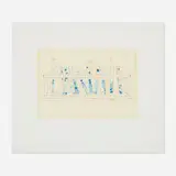 Tony Cragg, Test Tubes VI (from the Test Tubes series), 1990, etching with spit-bite, aquatint and drypoint