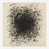 Point by Sam Francis, 1976, lithograph on Arches 88, sold May 2021