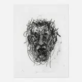 Admire Kamudzengerere, Untitled, 2016, monotype