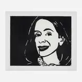 Alex Katz, Dark Eyes (from the Cubitt Print Box portfolio)