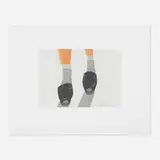 Alex Katz, Black Shoes, 1988, aquatint and vernis mou on Somerset Satin paper