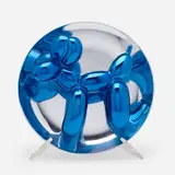 Jeff Koons, Balloon Dog (Blue), 2002, glazed porcelain