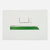 Robert Motherwell, The Green Studio, 1985, aquatint and etching on German Etching paper