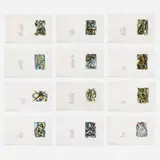 Elizabeth Murray, Her Story, 1988-90, letterpress and offset lithograph with etching in colors on handmade paper, cloth covered book