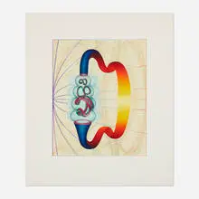 John Newman, Strip Search, 1992, lithograph in colors on Rives BFK