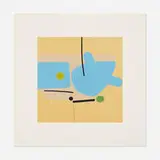 Victor Pasmore, Two Images, Blue