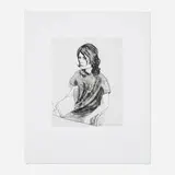 Elizabeth Peyton, Ben (from the Untitled portfolio), 2002, etching