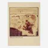 Robert Rauschenberg, Studies for a Chinese Summerhall (Profiles on a Wall), 1983, c-print on glossy Kodak paper