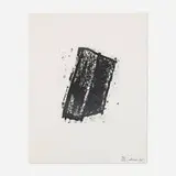 Richard Serra, Sketch 3 (from Sketches), 1983, lithograph on Arches Cover white