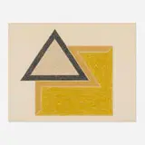 Chocorua by Frank Stella, 1974, lithograph and screenprint in colors on Arches 300 gram, sold May 2021