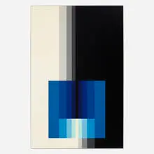 Karl Gerstner, Chromorphose 3.04, 1973, nitrocellulose lacquer on aluminum