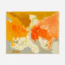 Edward Corbett, Untitled, c. 1950, oil on canvas