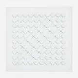 Luis Tomasello, Atmosphère chromoplastique verte, 1970, acrylic on wood