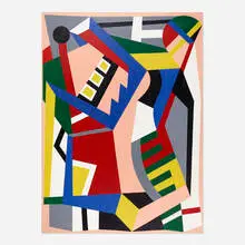 Ralston Crawford, Untitled, 1976, oil on canvas