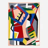 Ralston Crawford, Untitled, 1976, oil on canvas
