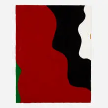 Untitled by Al Held, c. 1958, acrylic on paper mounted to board, sold May 2021