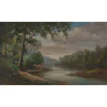 Karl Kappes, River Meander Landscape