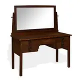 dressing table, #907 by Gustav Stickley, sold Apr 2021