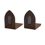 Potter Studio, arched bookends, pai