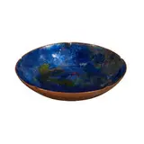 Rebecca Cauman, round bowl with lobed accents