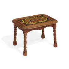 California, tile top table