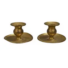 candlesticks, pair by Lucien C. Shellabarger, sold Apr 2021