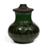 C H Brannam Pottery, Barum table lamp base, United Kingdom