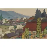 Tōshi Yoshida, Village of Plums, 1951
